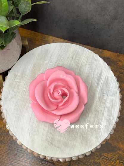 16oz Rose Lid Toppers for Tumblers | Bridesmaid & Event Drinkware Accessory Pink Weefers