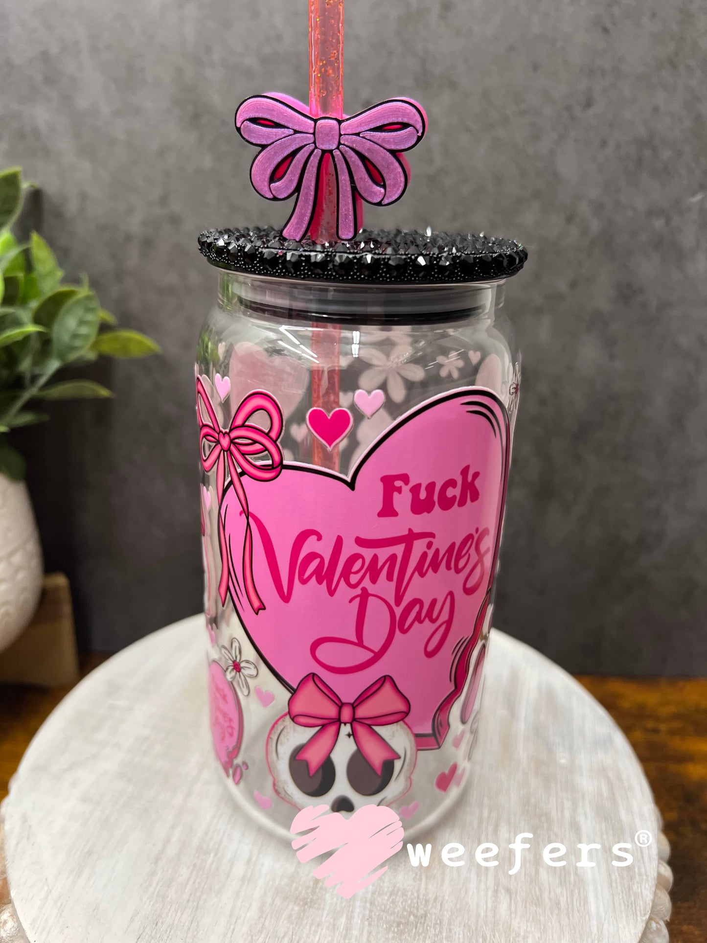 UV DTF Cup Wrap – F Valentine's Day Anti Weefers