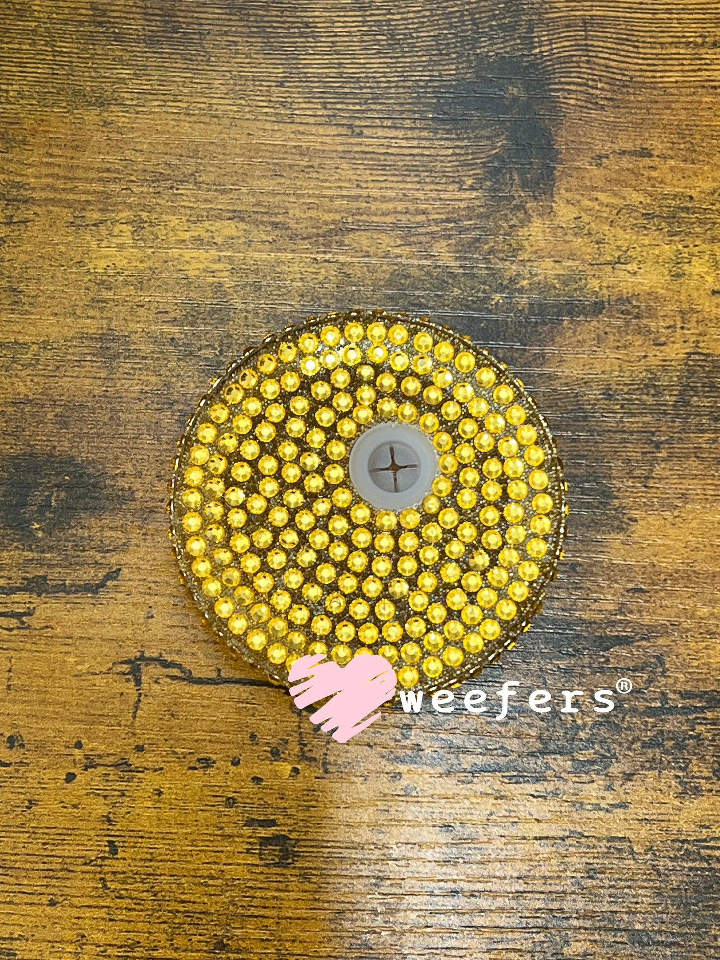 Replacement 16oz Blinged Colored Lids (Fits 16oz Can Shaped Cups) Weefers