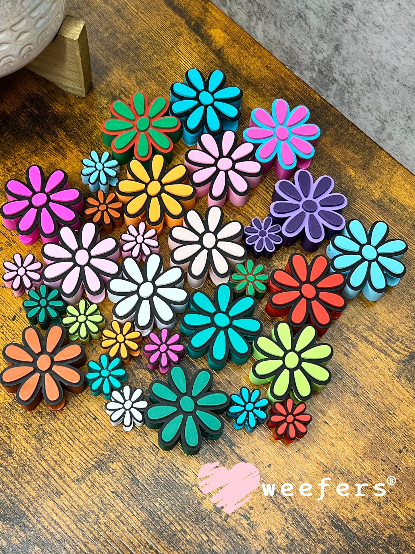 Daisy Straw Topper Buddy Weefers