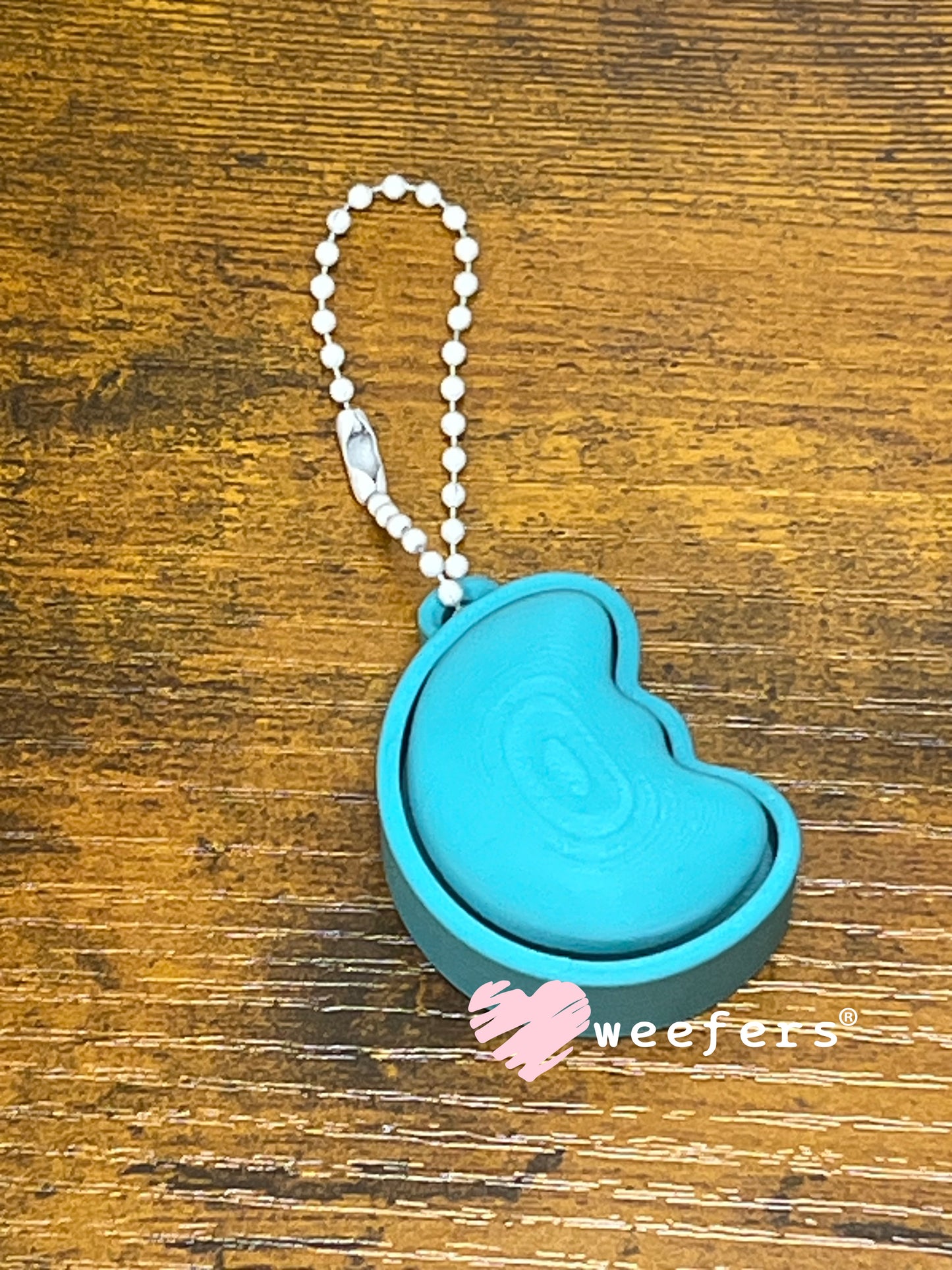Keychain Fidget Clickers #11 - Half Moon Weefers