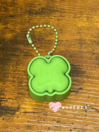 Keychain Fidget Clickers #14 - Clover Weefers