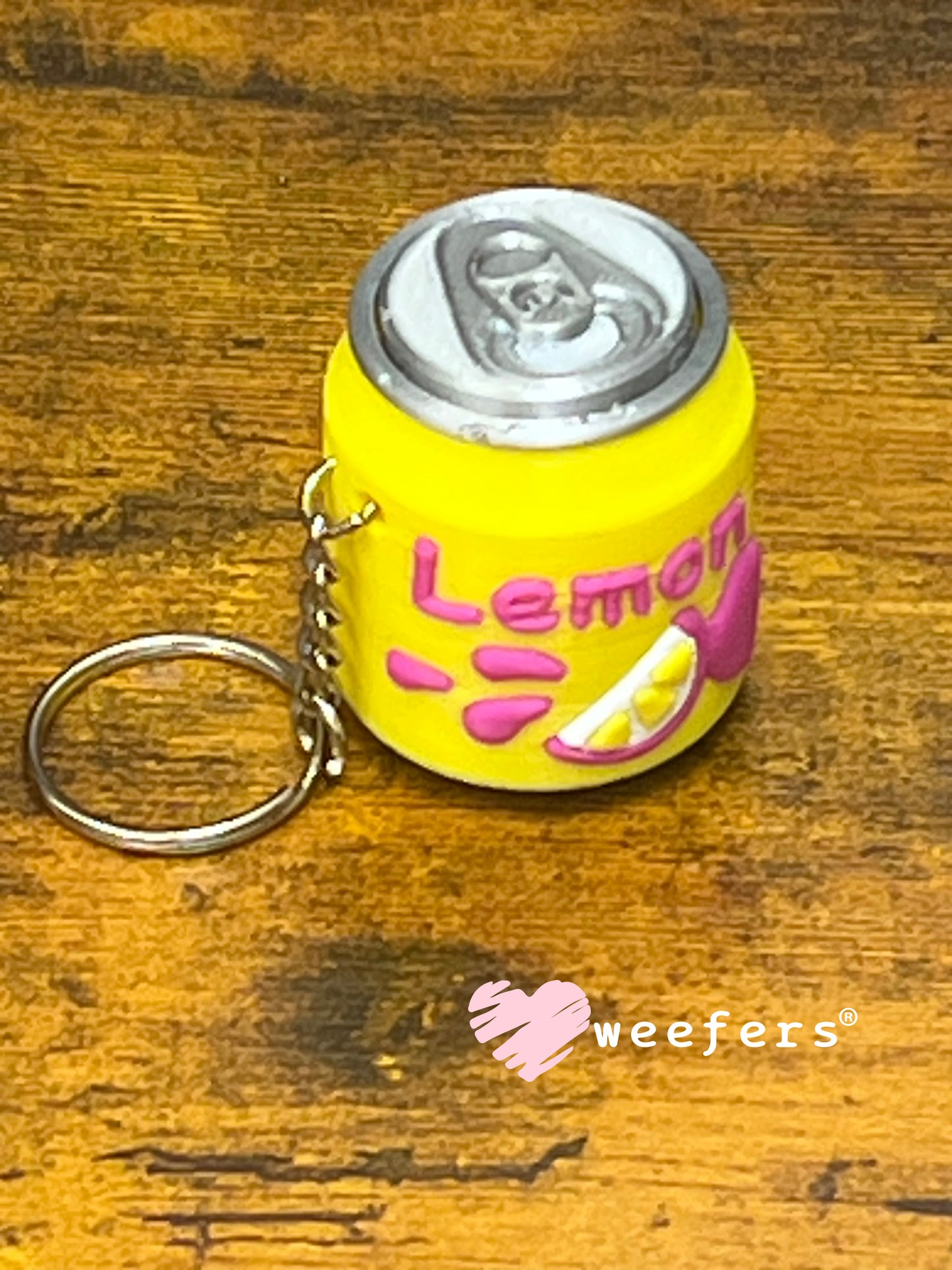 Keychain Fidget Clickers #16 - Easy Peasy Lemon Soda Weefers