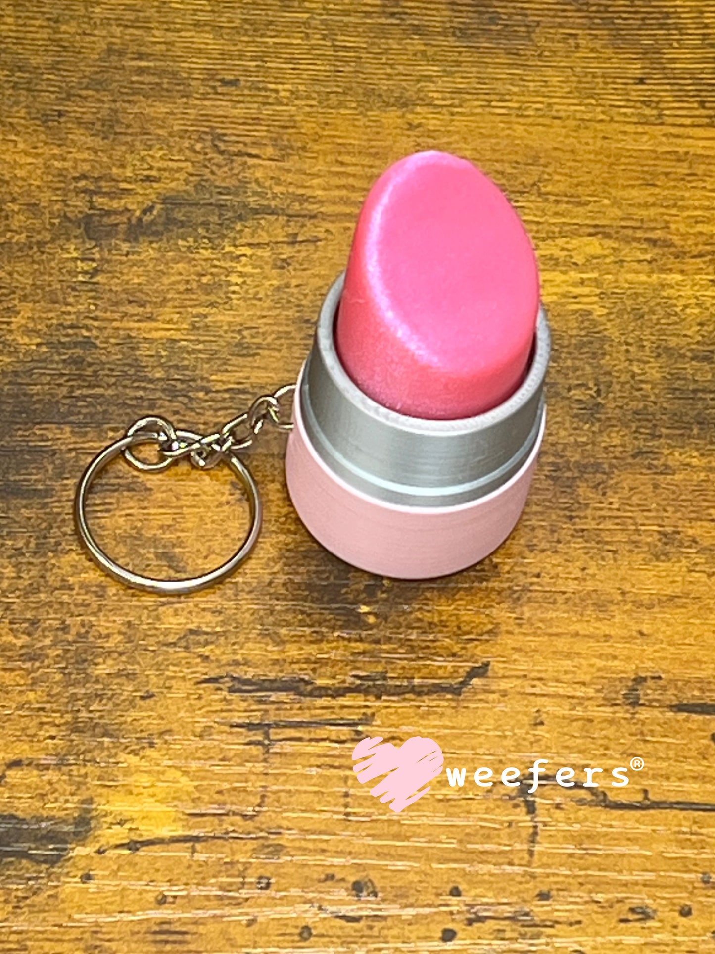 Keychain Fidget Clickers #21 - Lipstick Weefers