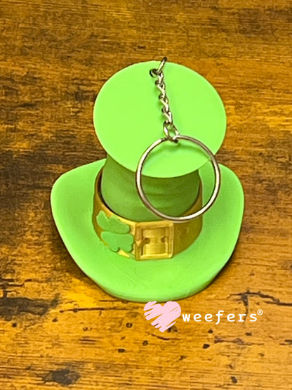 Keychain Fidget Clickers #23 - Lucky Charm Hat Weefers
