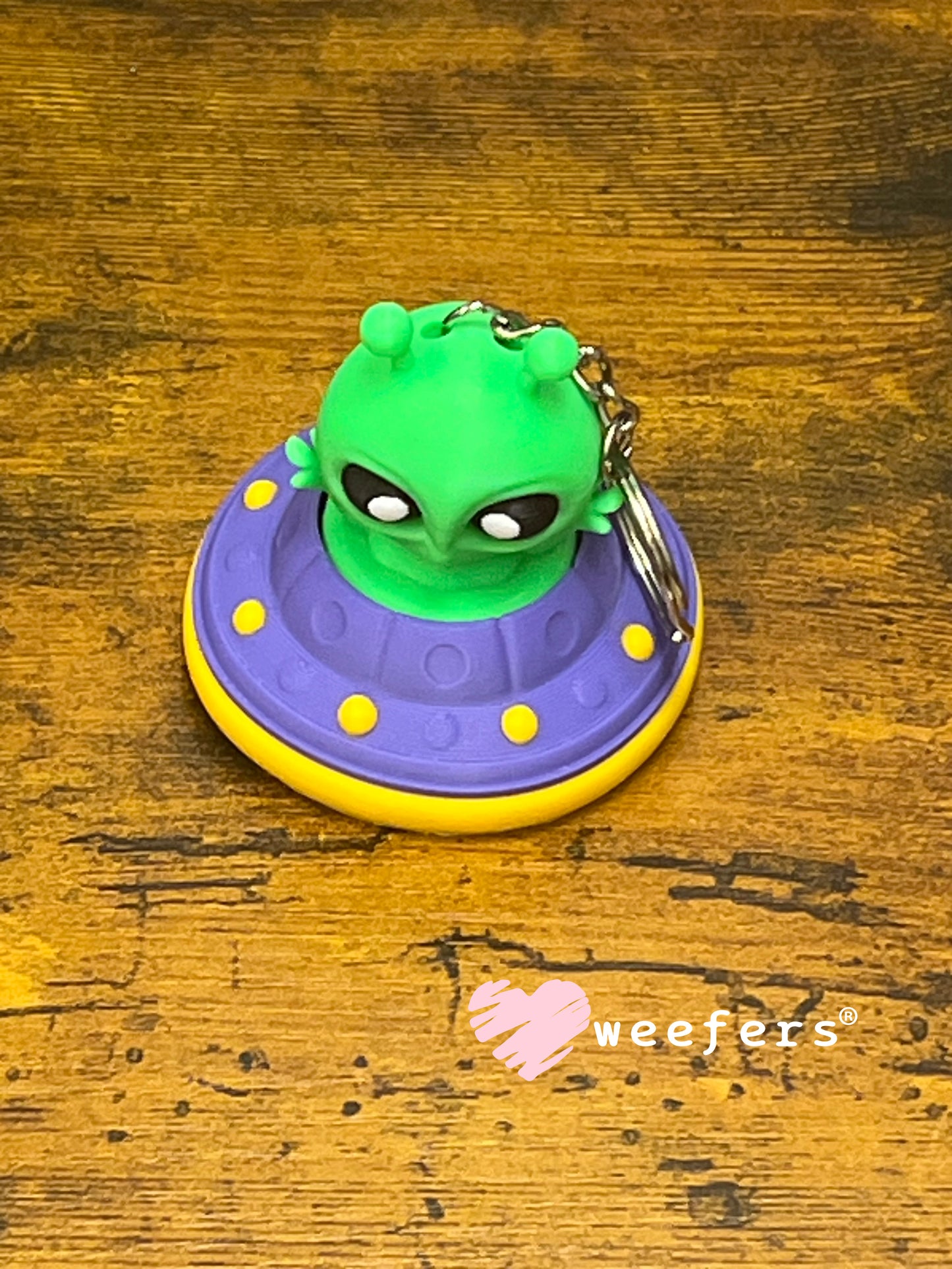 Keychain Fidget Clickers #2 - Alien Weefers