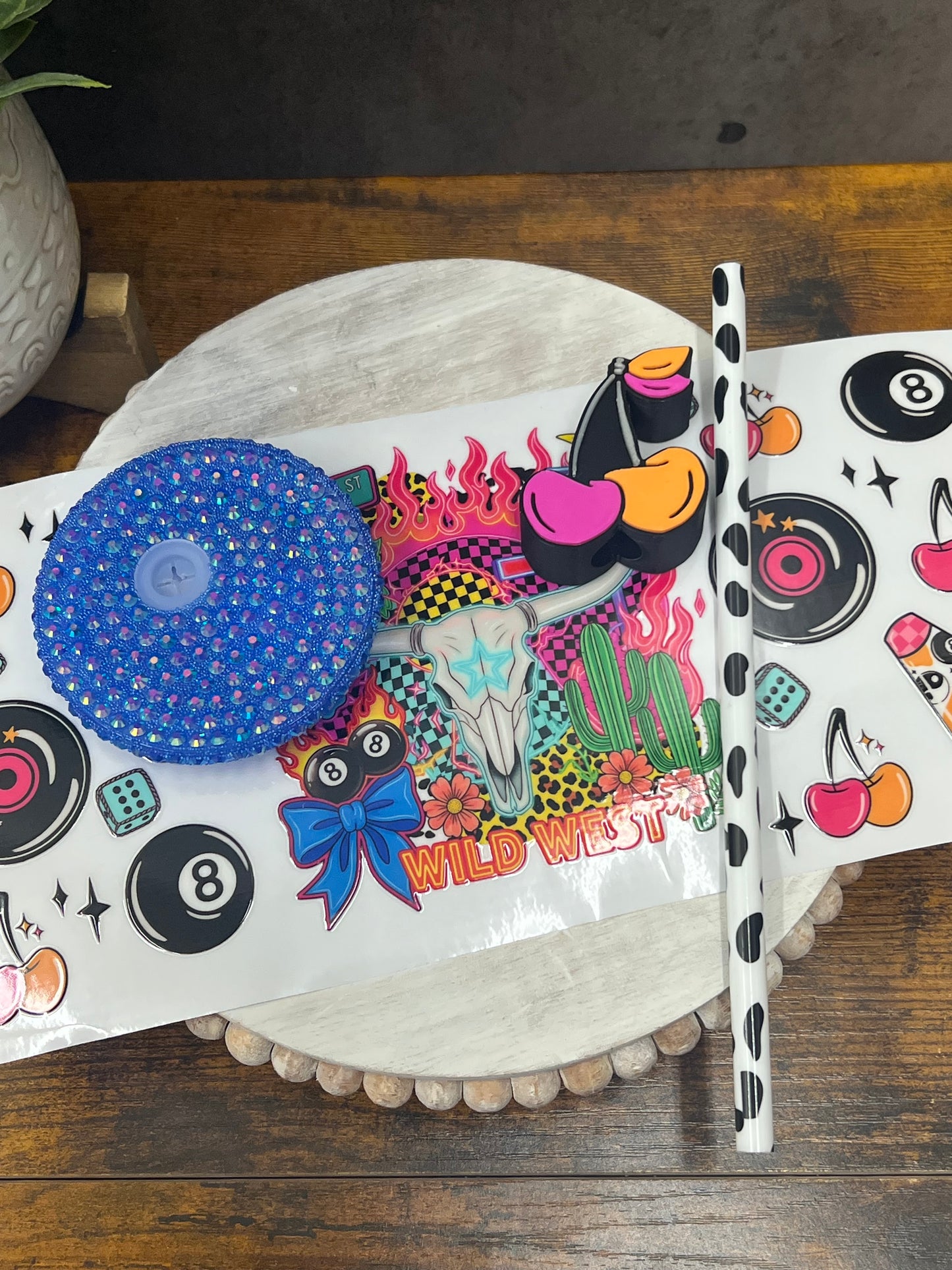 UV DTF Cup Wrap – Cosmic Motel - Weefers Exclusive Weefers