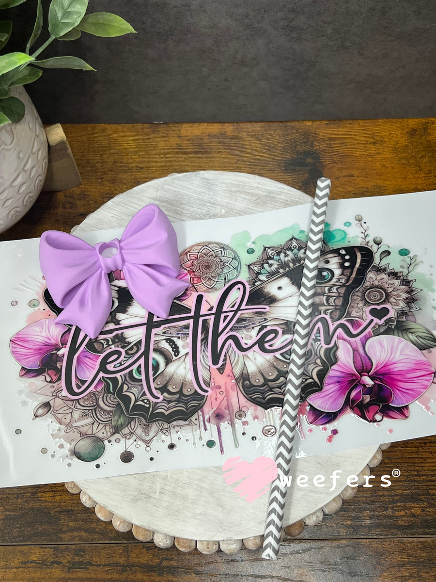 16oz Generic Glass Can Cups UV DTF Kits | #40 - Let Them Purple