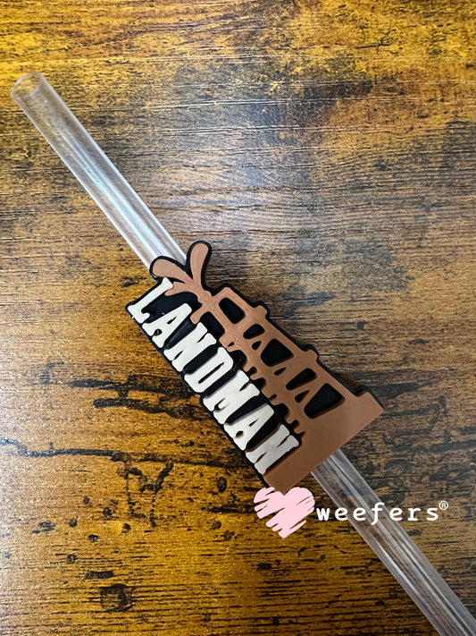 Straw Topper Buddy - Landman (Fits both 8mm and 10mm straws) Weefers