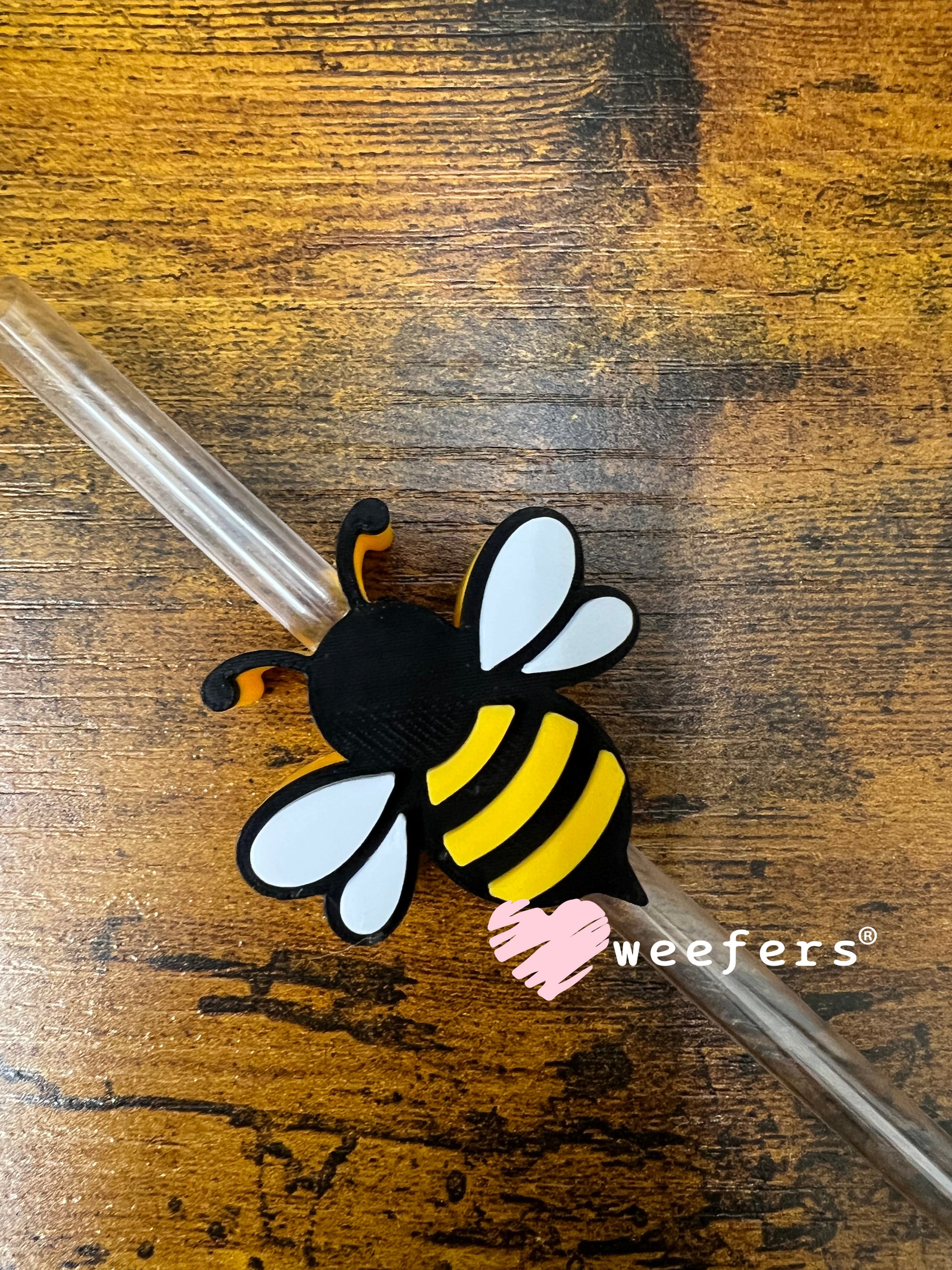 Bumble Bee Straw Topper Buddy Large Weefers