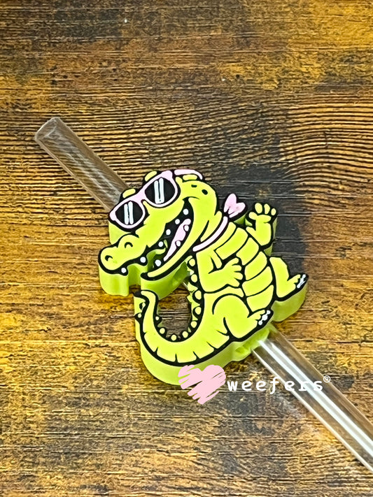 Straw Topper Buddy - Later Gator (Fits both 8mm and 10mm straws) Weefers