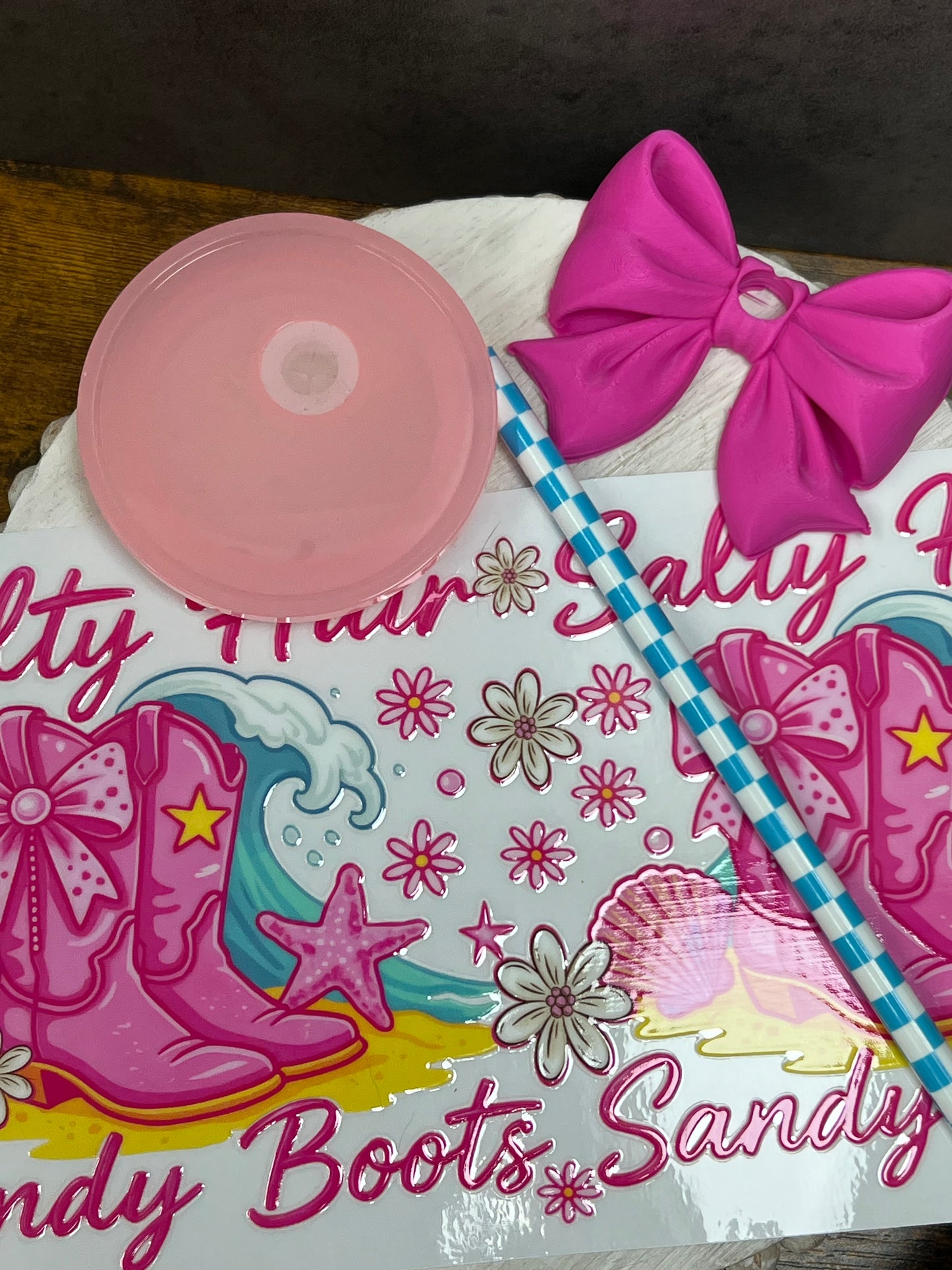 UV DTF Cup Wraps - Salty Hair Weefers