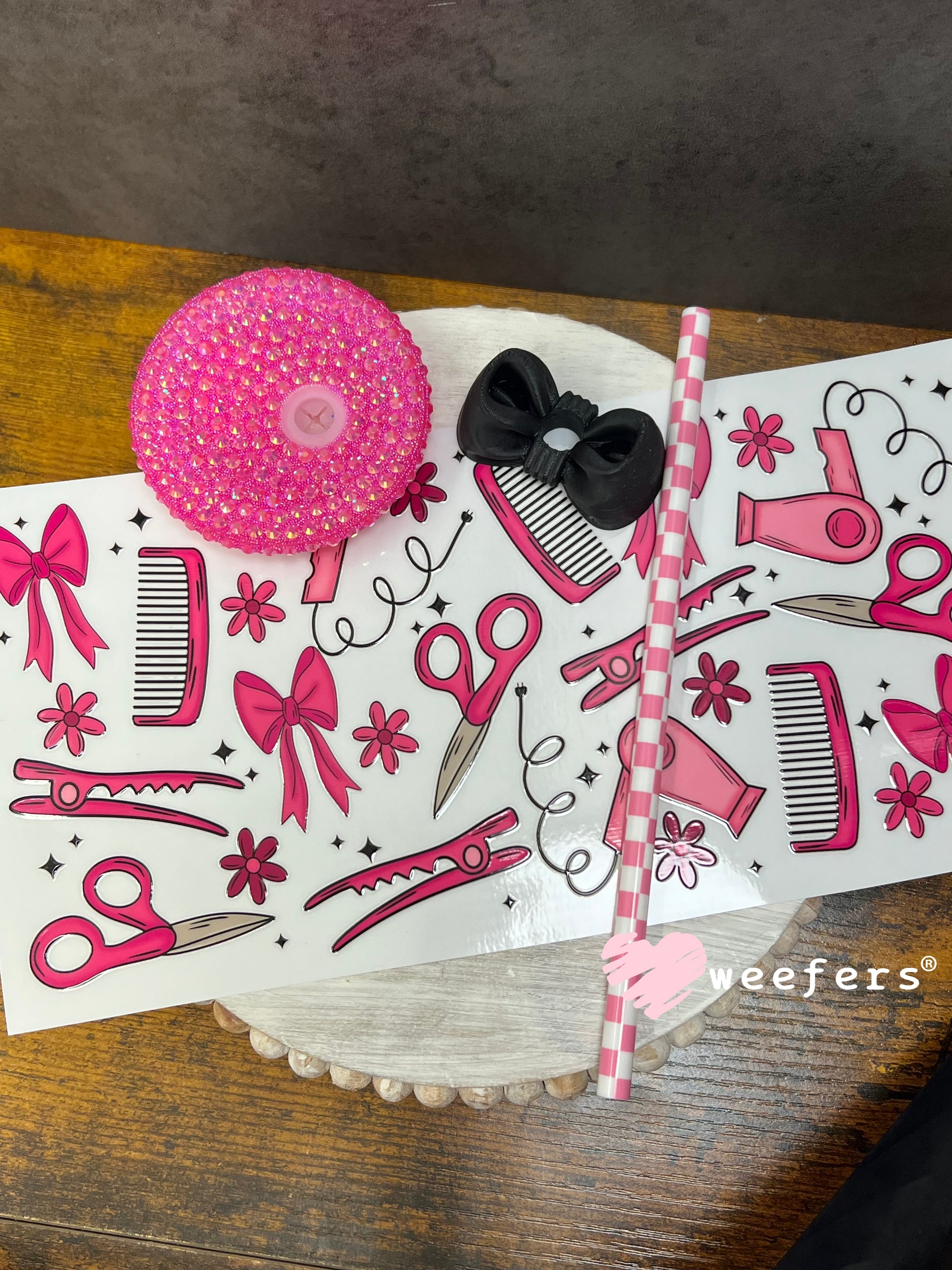UV DTF Cup Wraps - Hair Stylist Tools Weefers