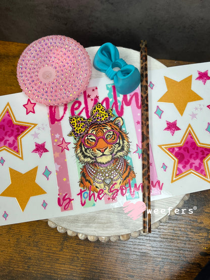 UV DTF Cup Wraps - Delulu is the Solulu - Weefers Exclusive Weefers
