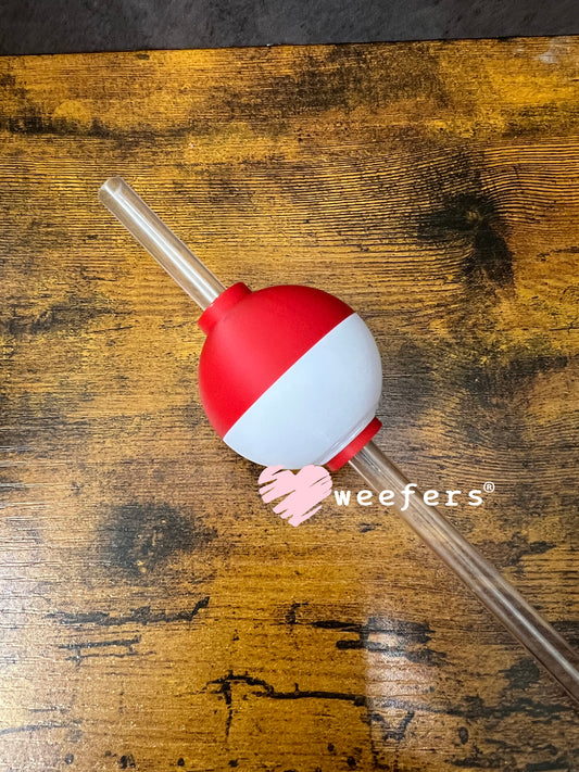 Straw Topper Buddy - Fishing (Fits both 8mm and 10mm straws) Weefers