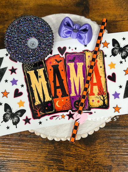 UV DTF Cup Wraps - Mama Halloween - Weefers® Exclusive Weefers