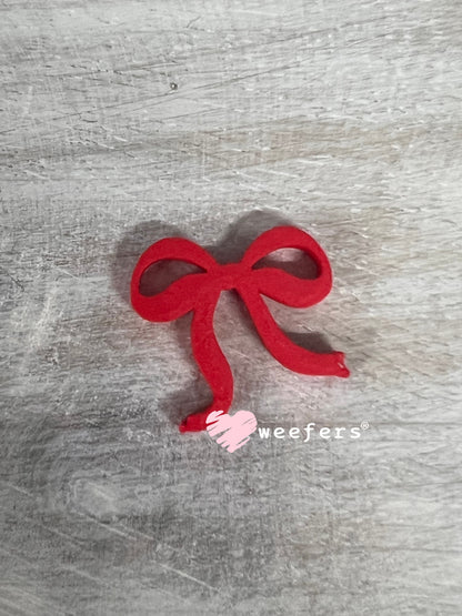 Dainty Bow Flat Back Lid Charms | Junk Journals