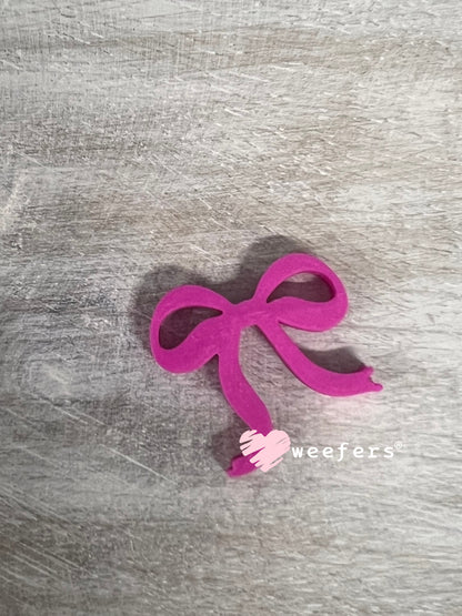 Dainty Bow Flat Back Lid Charms | Junk Journals