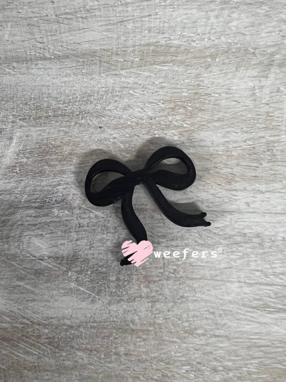 Dainty Bow Flat Back Lid Charms | Junk Journals