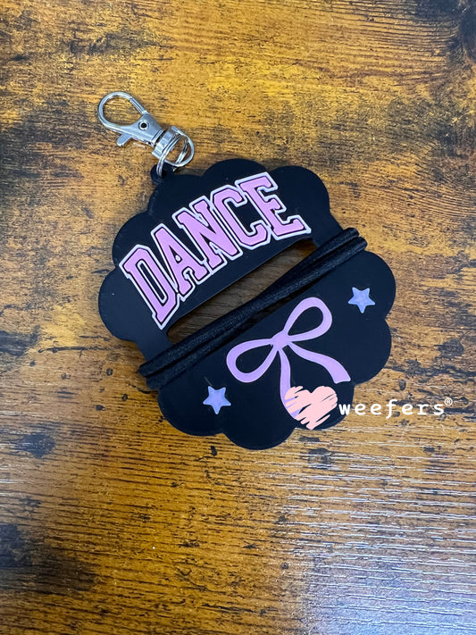 Dance Pink Black - Hair Tie Holder