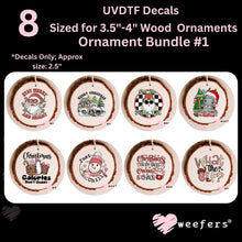 Load image into Gallery viewer, UV DTF Ornament Decal Bundle
