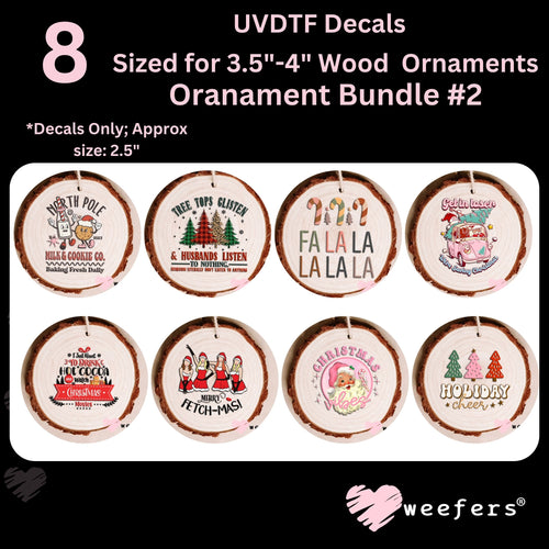 UV DTF Christmas Decal Bundle #2