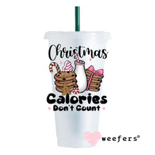 Load image into Gallery viewer, Christmas Calories Don&#39;t Count UV DTF Decal - Weefers
