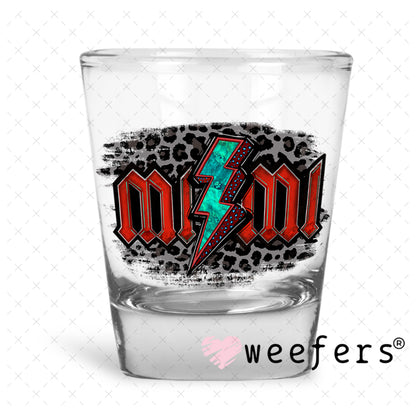 Mimi Western UV DTF Decal Shot Glass Heavy Base Weefers