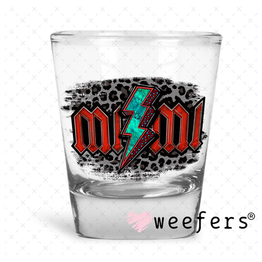 Mimi Western UV DTF Decal Shot Glass Heavy Base Weefers