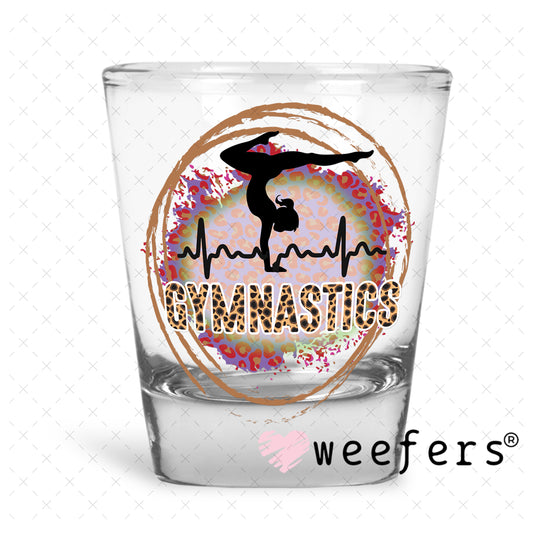 UV DTF Decal - Gymnastics Shot Glass Heavy Base Weefers