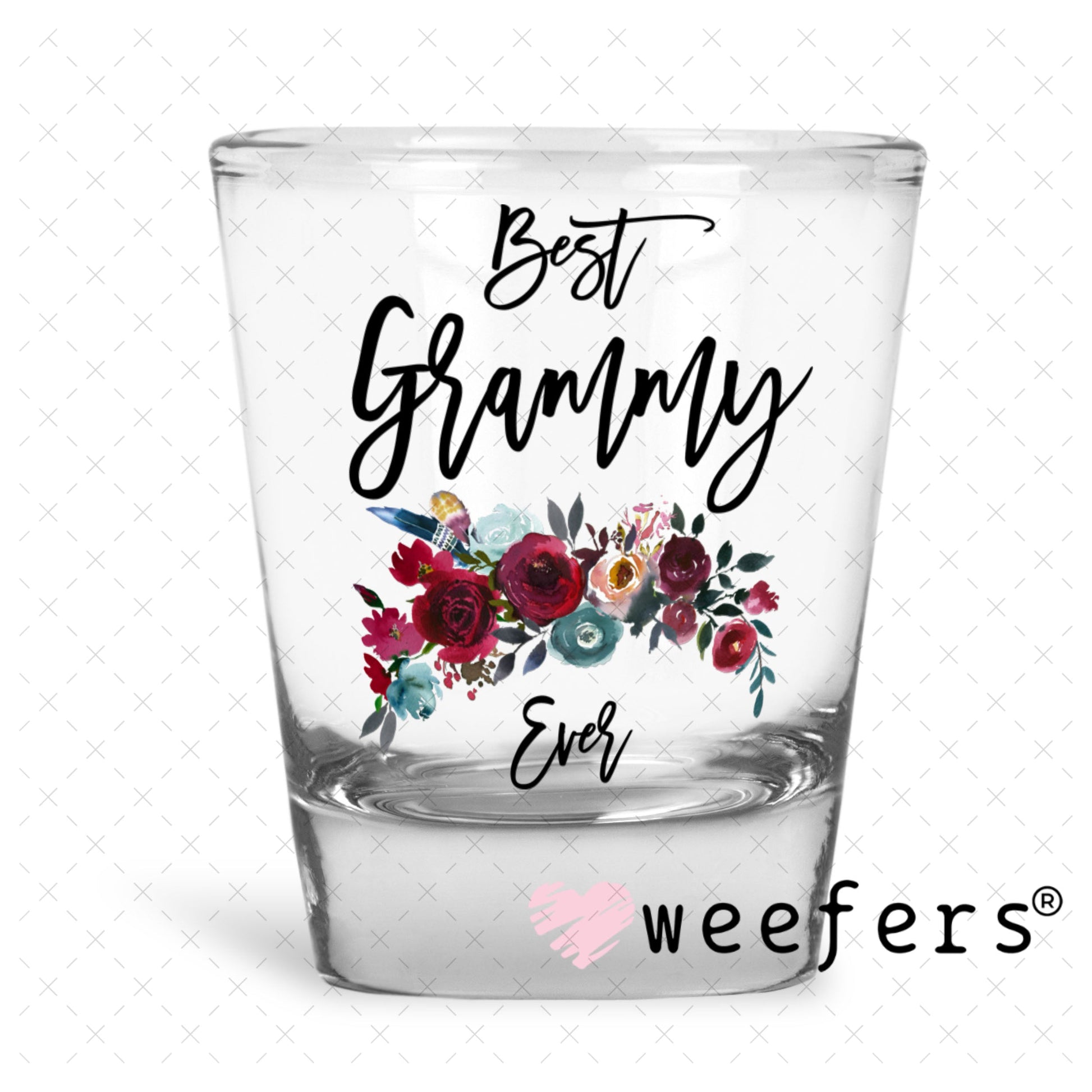 UV DTF Decal - Best Grammy Ever Shot Glass Heavy Base Weefers