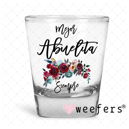 UV DTF Decal - Mejoy Abulelita Siemper Shot Glass Heavy Base Weefers