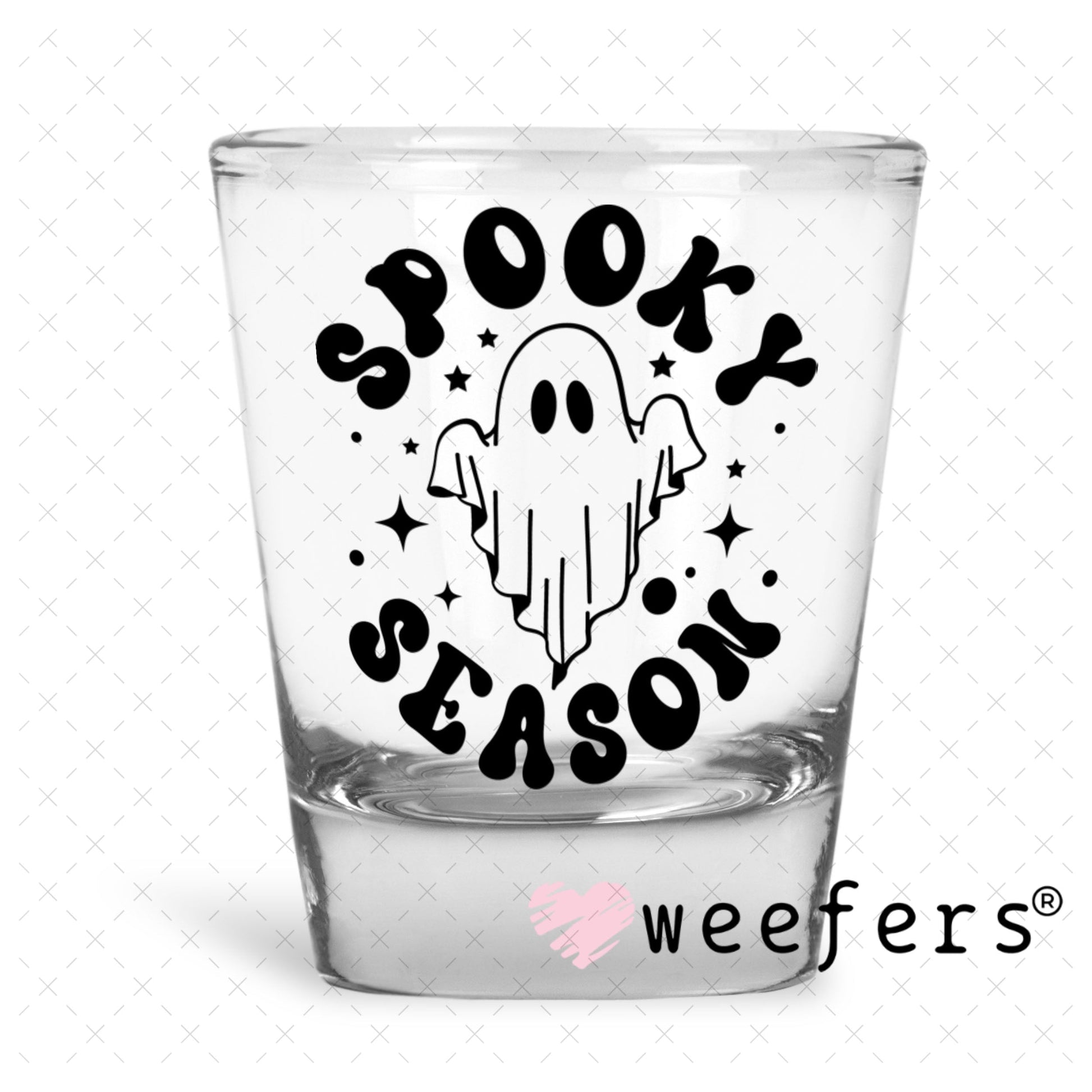 UV DTF Decal - Spooky Season Shot Glass Heavy Base Weefers