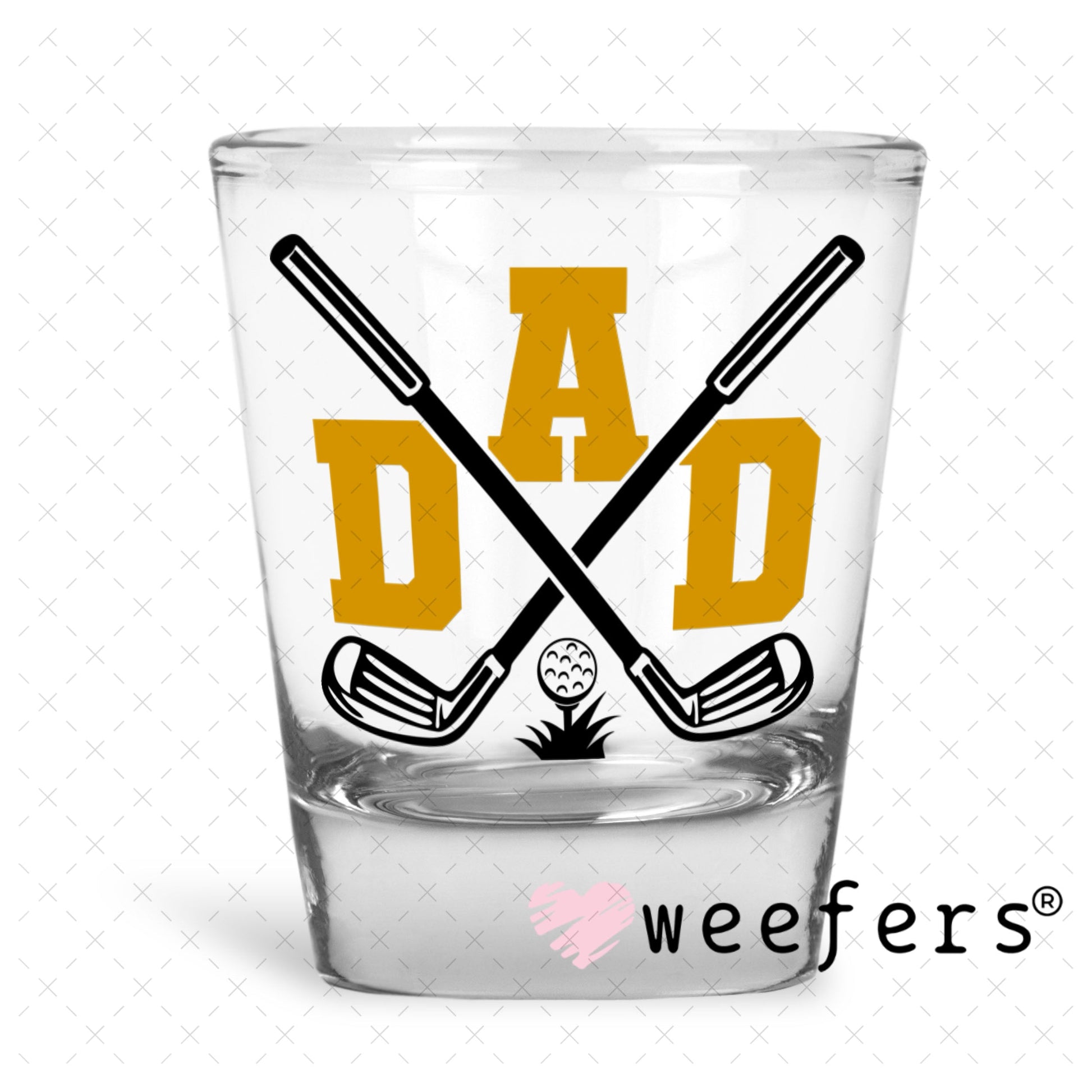 UV DTF Decal - Later Gator Shot Glass Heavy Base Weefers