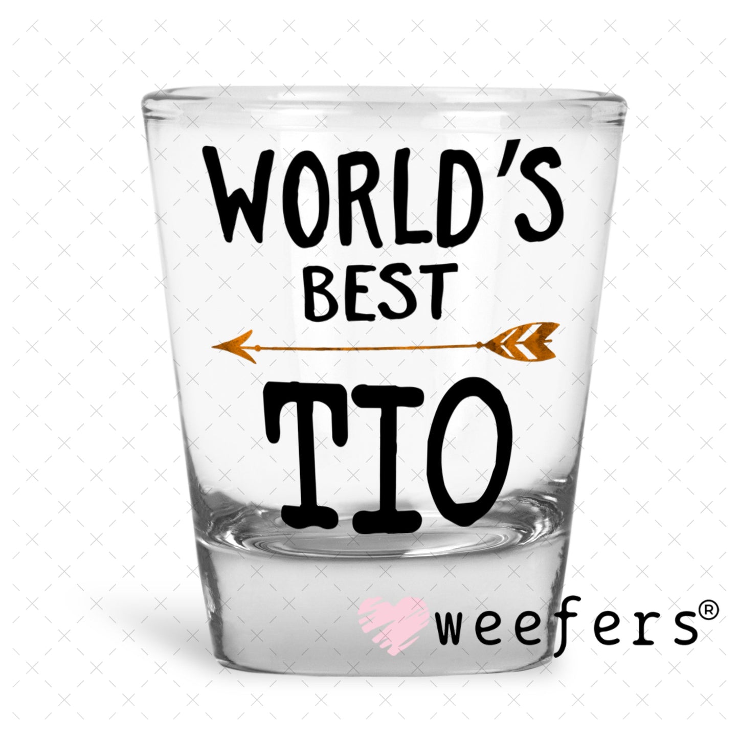 UV DTF Decal - Later Gator Shot Glass Heavy Base Weefers