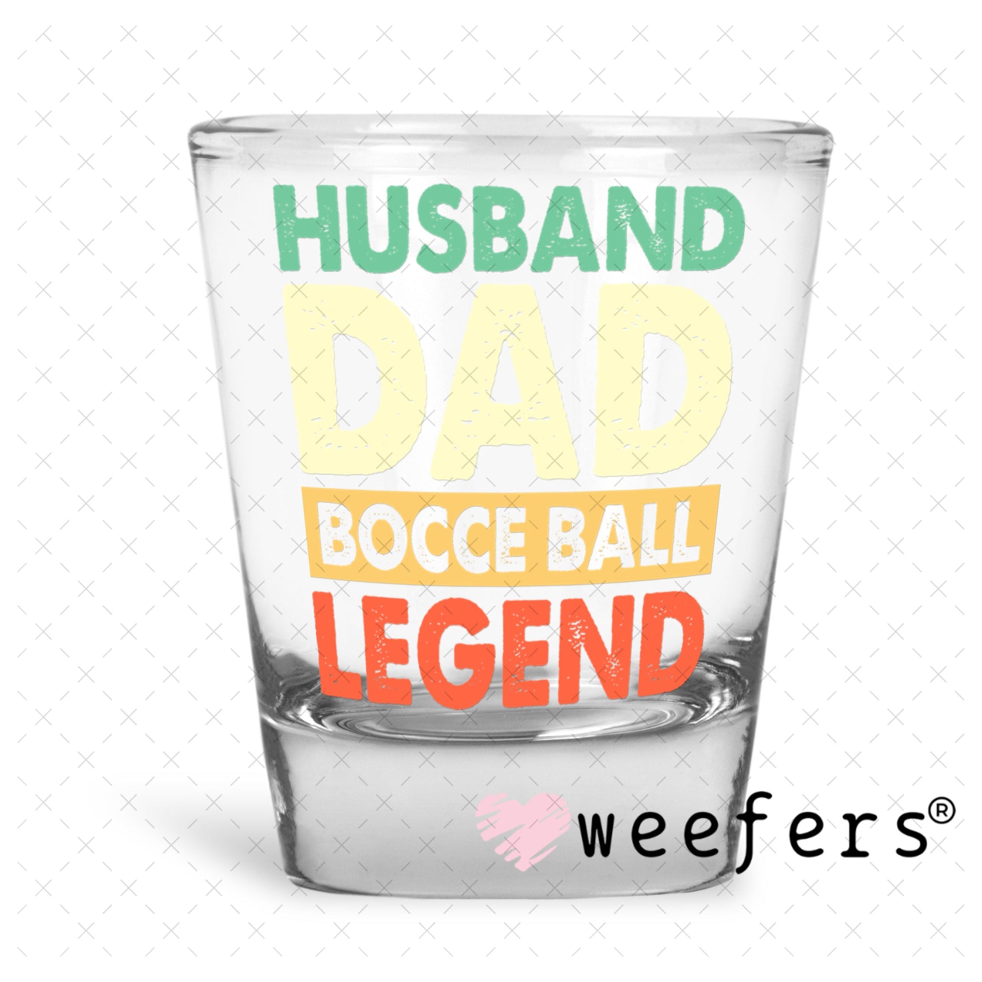UV DTF Decal - Later Gator Shot Glass Heavy Base Weefers