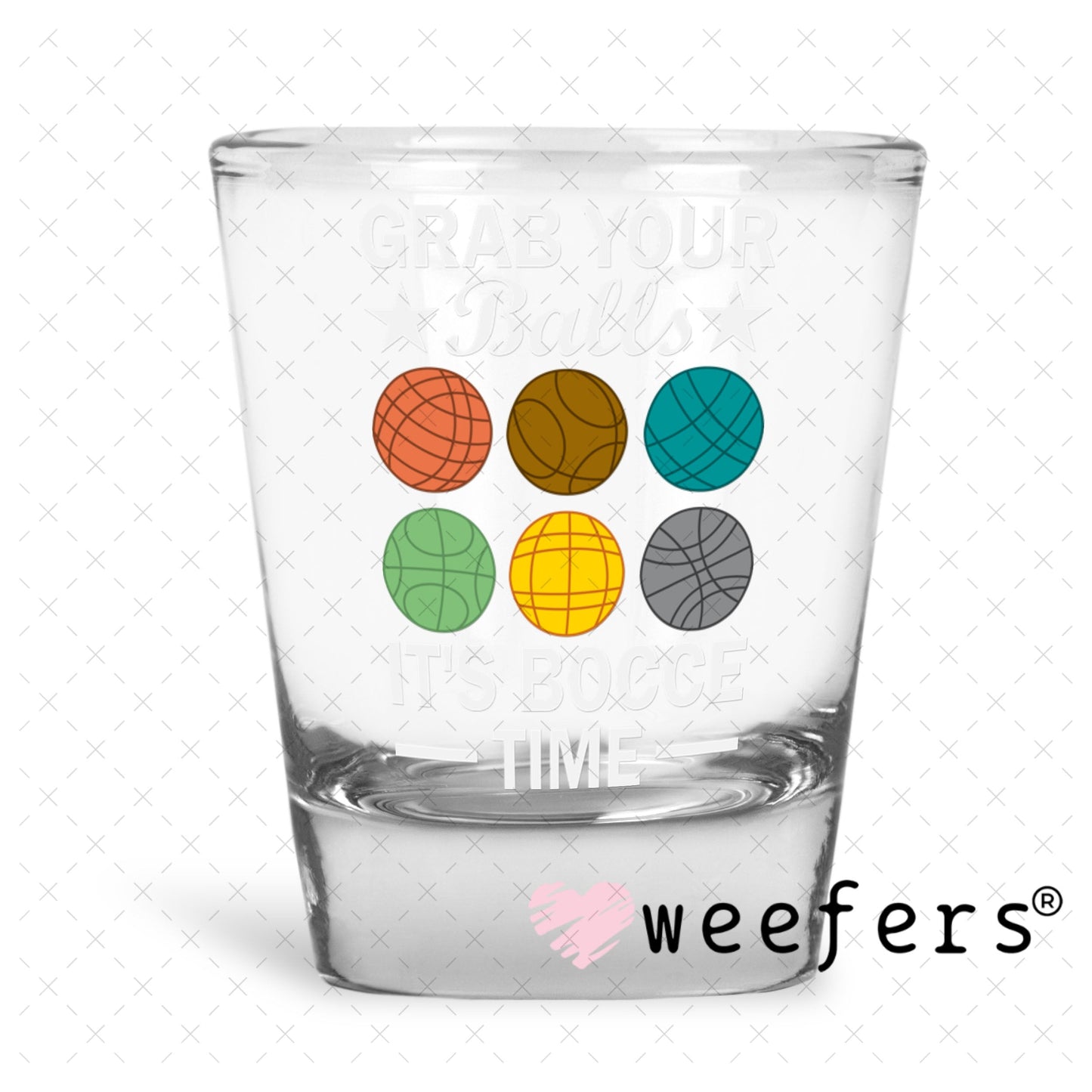 UV DTF Decal - Later Gator Shot Glass Heavy Base Weefers