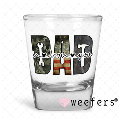 UV DTF Decal - Later Gator Shot Glass Heavy Base Weefers