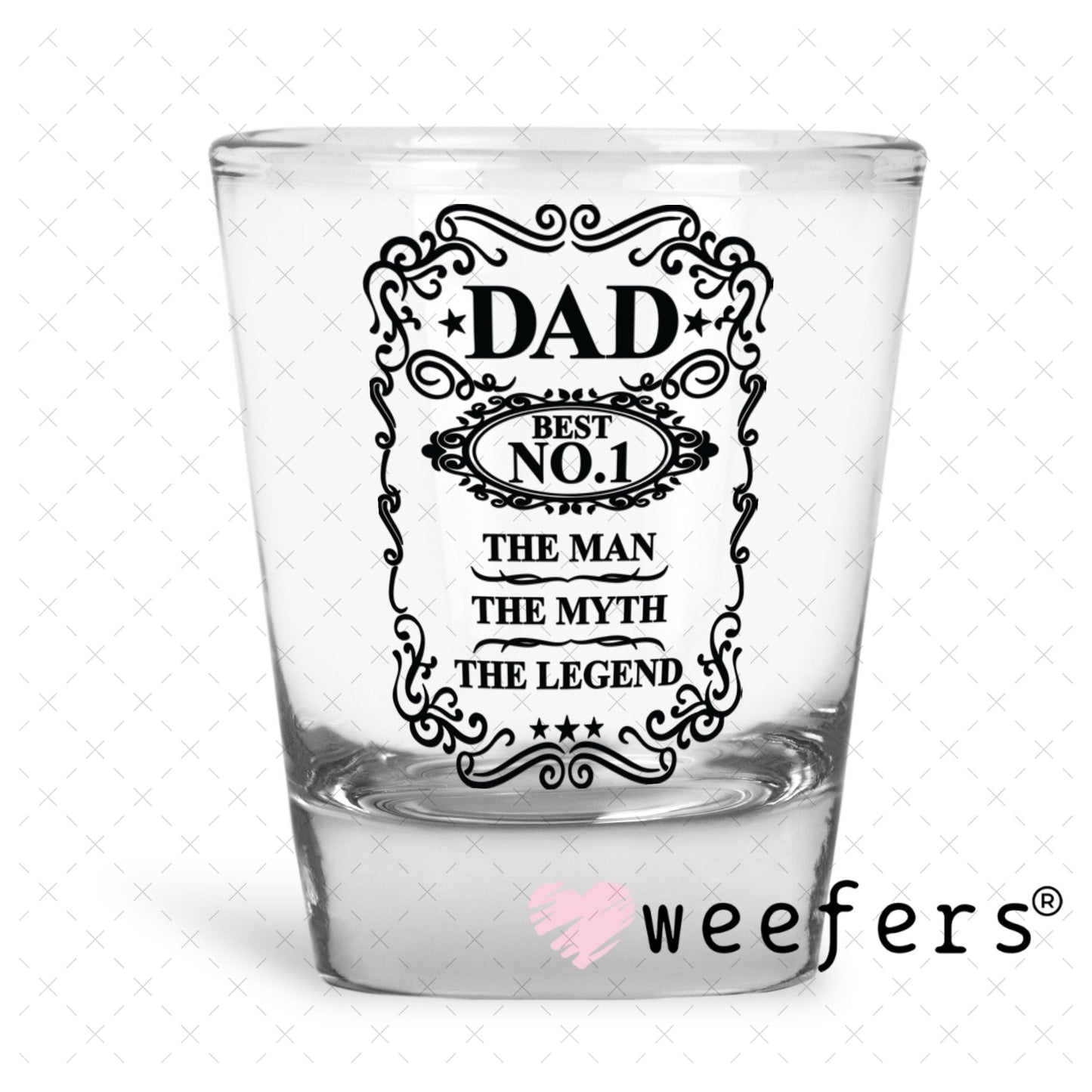 UV DTF Decal - Later Gator Shot Glass Heavy Base Weefers