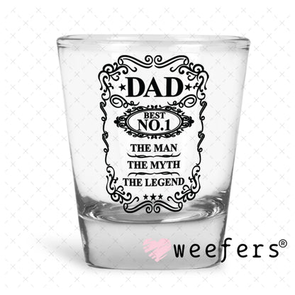 UV DTF Decal - Later Gator Shot Glass Heavy Base Weefers