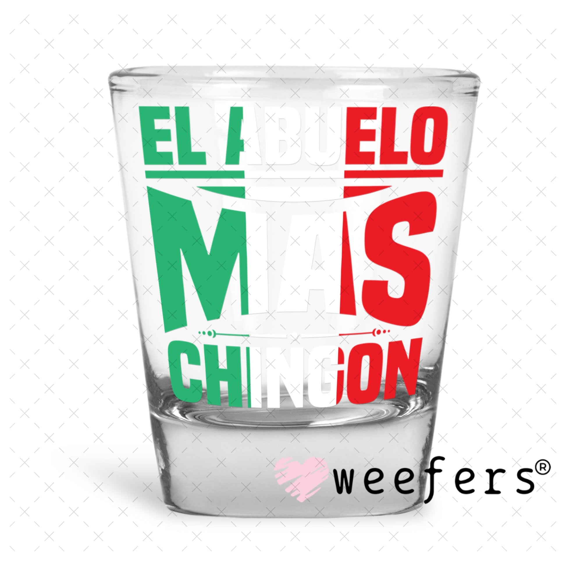 UV DTF Decal - Later Gator Shot Glass Heavy Base Weefers
