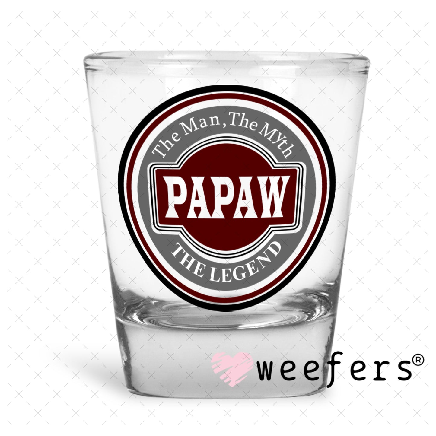 UV DTF Decal - Later Gator Shot Glass Heavy Base Weefers