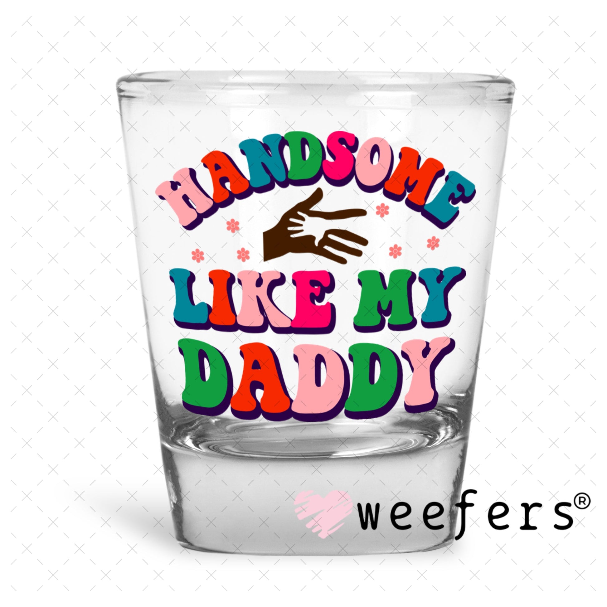 UV DTF Decal - Later Gator Shot Glass Heavy Base Weefers
