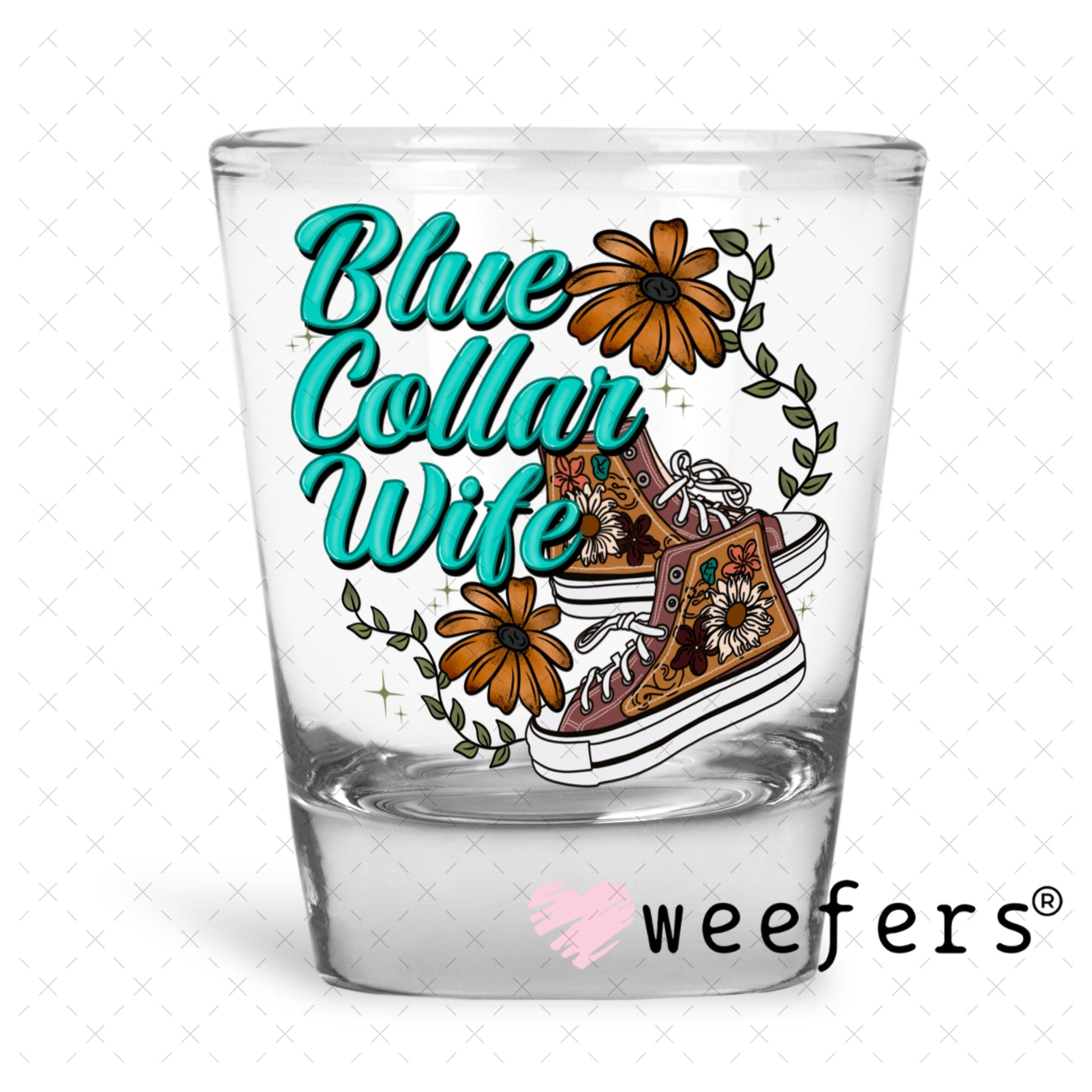UV DTF Decal - Later Gator Shot Glass Heavy Base Weefers