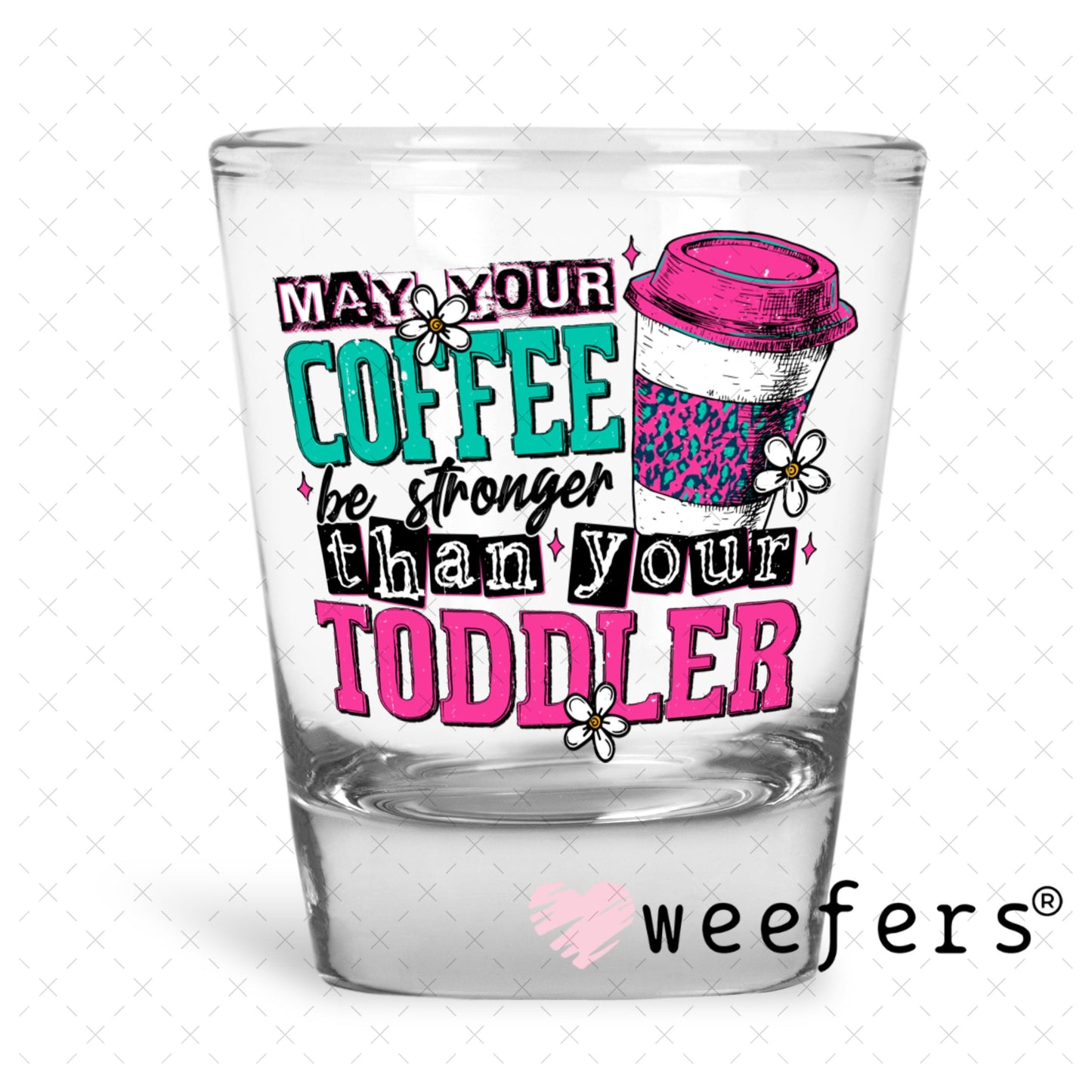 UV DTF Decal - Later Gator Shot Glass Heavy Base Weefers