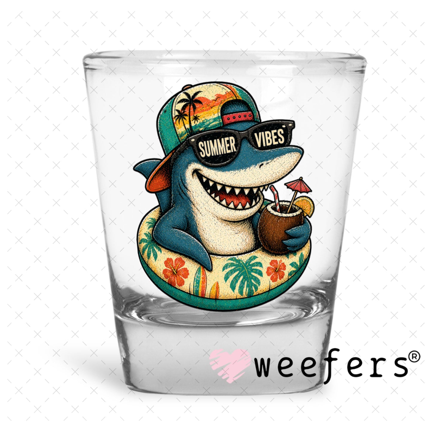 UV DTF Decal - Later Gator Shot Glass Heavy Base Weefers