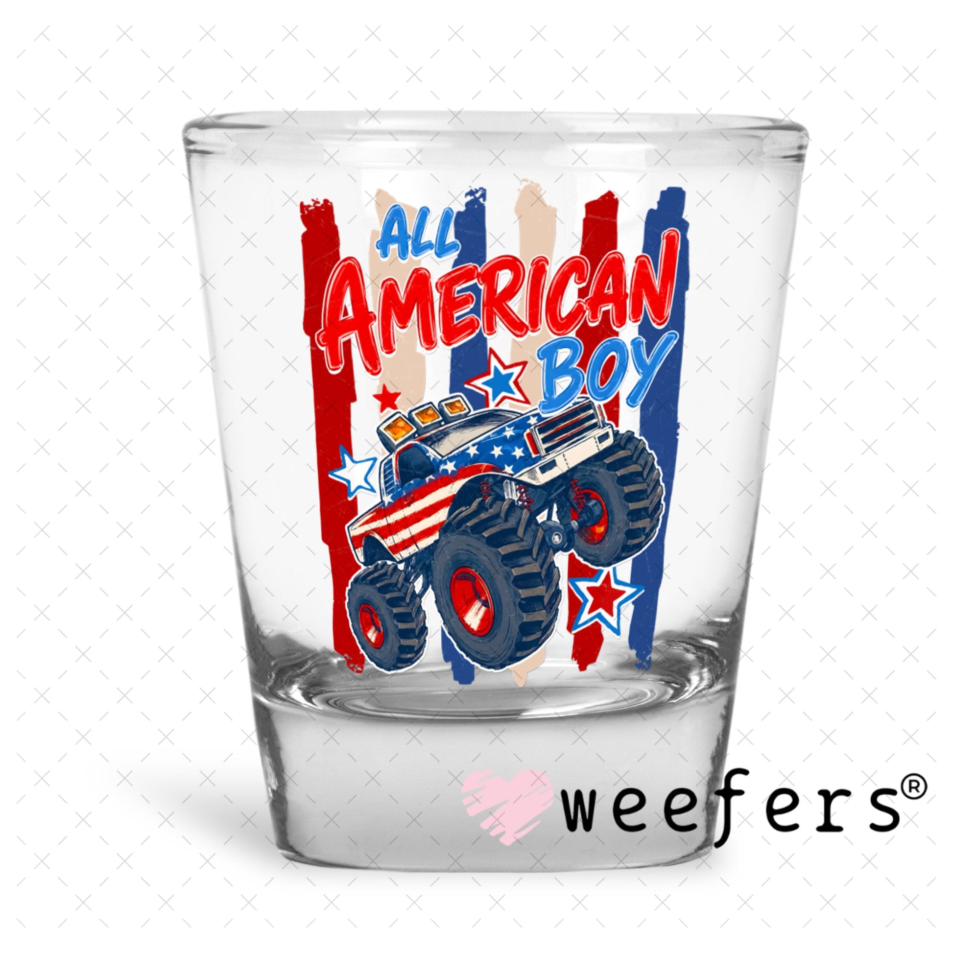 UV DTF Decal - Later Gator Shot Glass Heavy Base Weefers