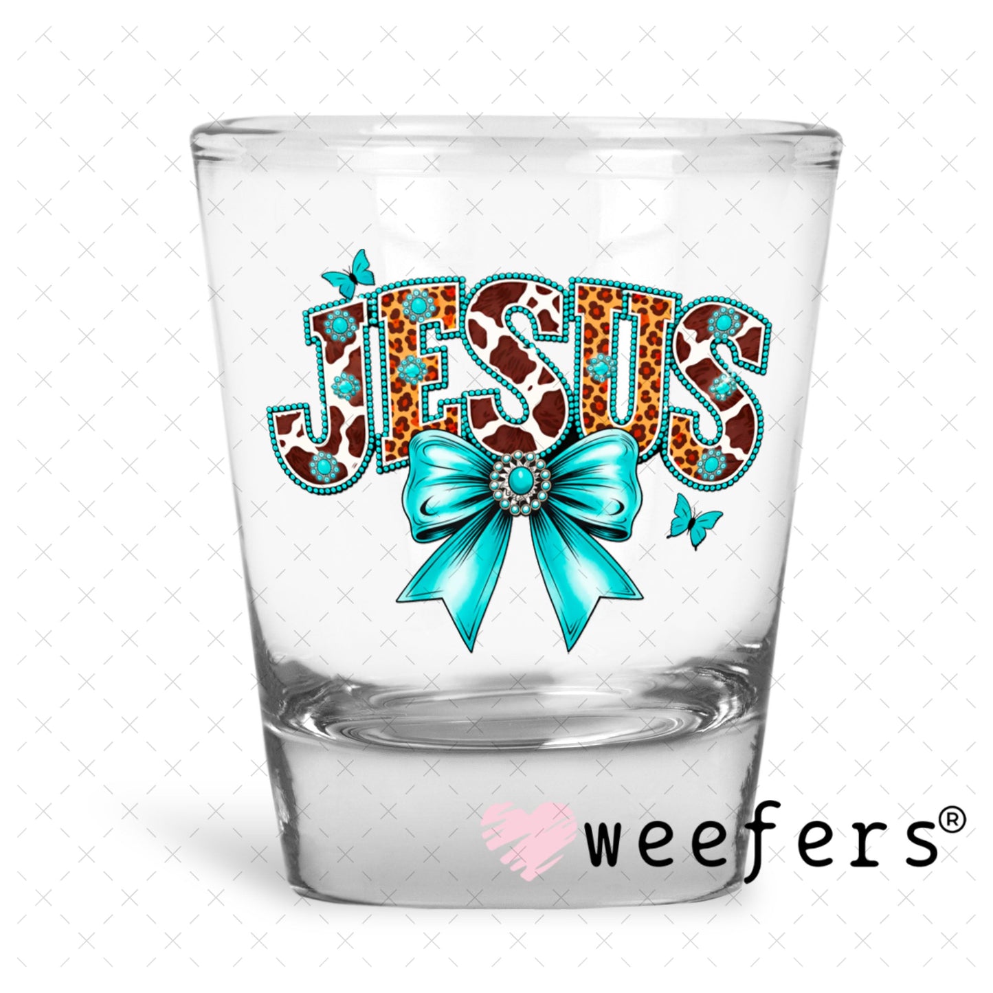 UV DTF Decal - Later Gator Shot Glass Heavy Base Weefers