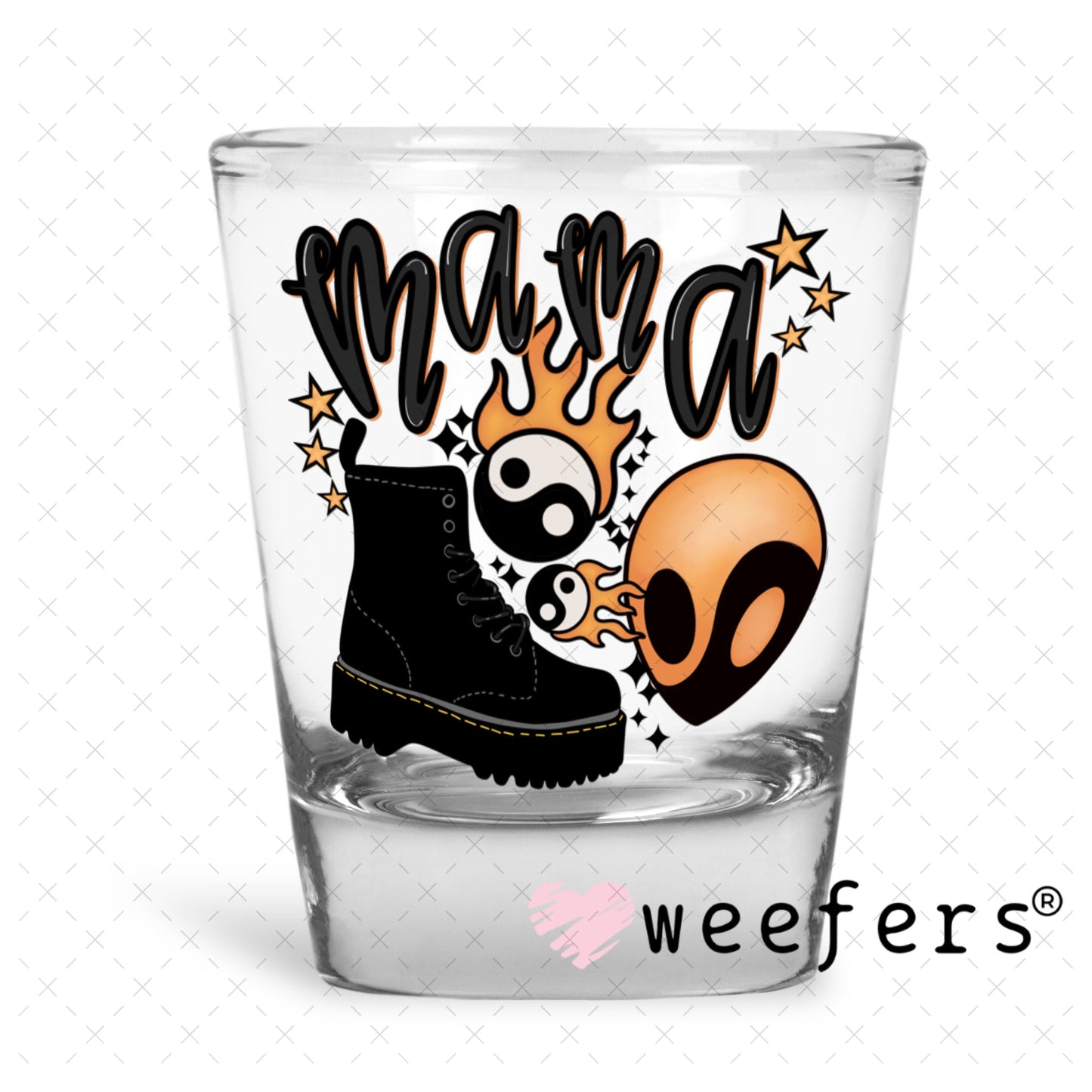 UV DTF Decal - Later Gator Shot Glass Heavy Base Weefers