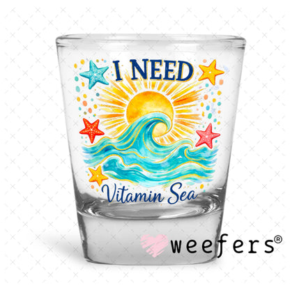 UV DTF Decal - Later Gator Shot Glass Heavy Base Weefers